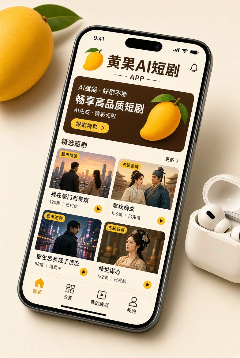 移动端界面示意